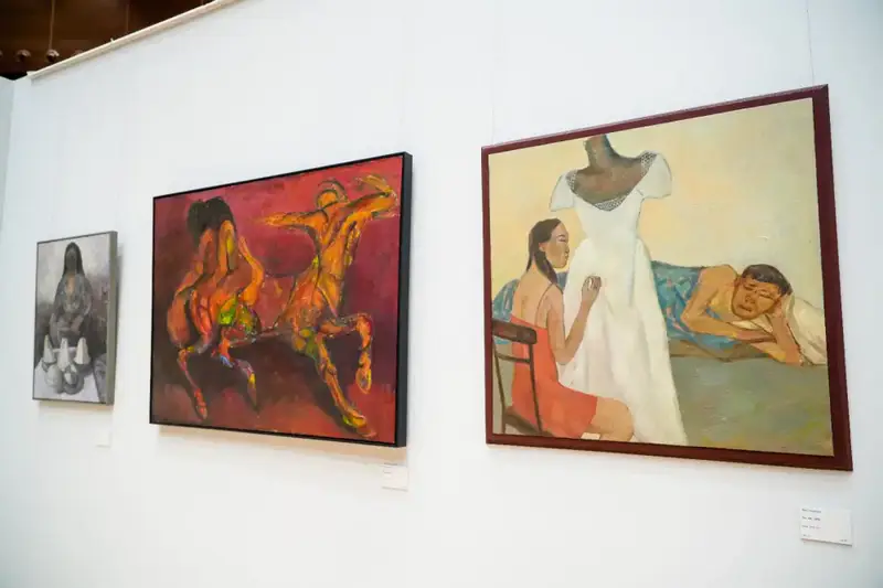 Современное искусство Центральной Азии: в Астане проходит выставка-ярмарка (5)