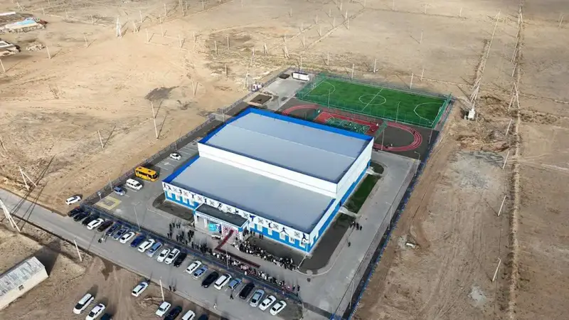 В Махамбетском районе открыт новый спортивный комплекс (4)