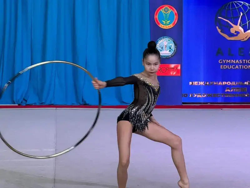 В Астане стартовал турнир Grand Prix Alem по художественной гимнастике (10)