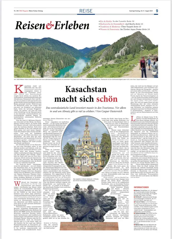 Каньоны Алматы сопоставили с Гранд-Каньоном Астане