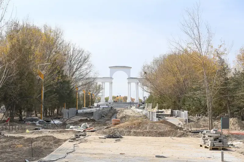 Парк Президента в Кызылорде обретет новый облик (10)