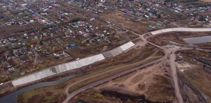 Реконструкция защитных сооружений в Кызылжарском районе активно продолжается (2)