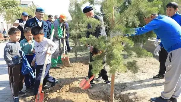 В Арысе более 3000 жителей собрали 25 тонн мусора и высадили почти 1000 деревьев Астане