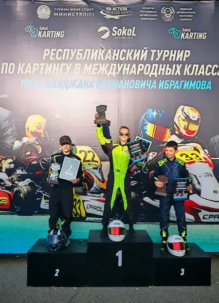 Сборная Карагандинской области победила на чемпионатах Казахстана по картингу (8)