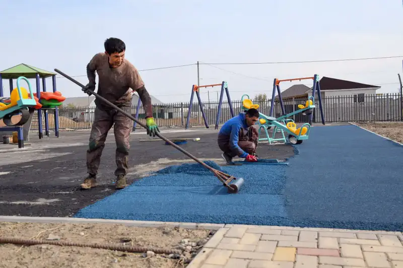 Обновление инфраструктуры в Алматинской области строительство школ жилых домов заводов создание рабочих мест Астане