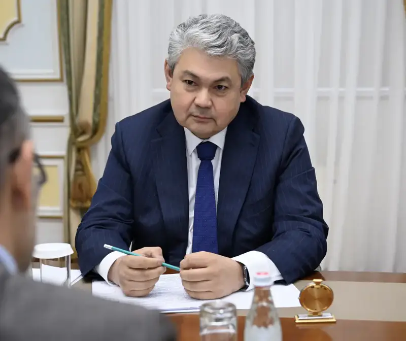 Министр иностранных дел Казахстана провёл встречу с Генеральным секретарём ТюркПА (2)