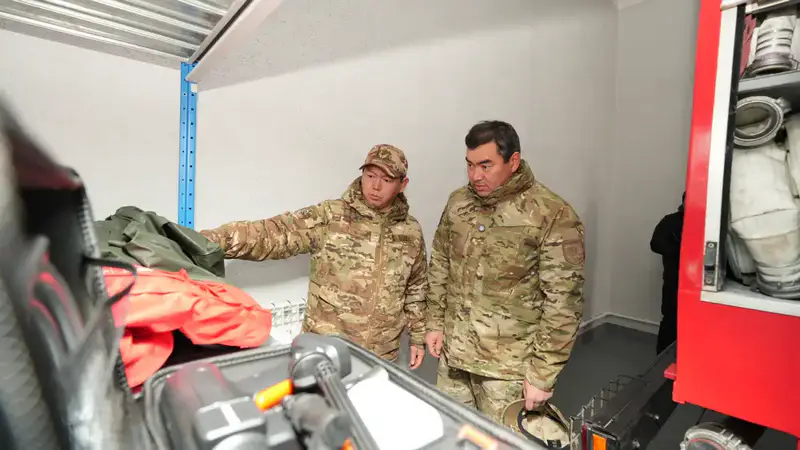 В ЗКО Глава МЧС открыл новый ДПФ «Ауыл құтқарушылары» (5)