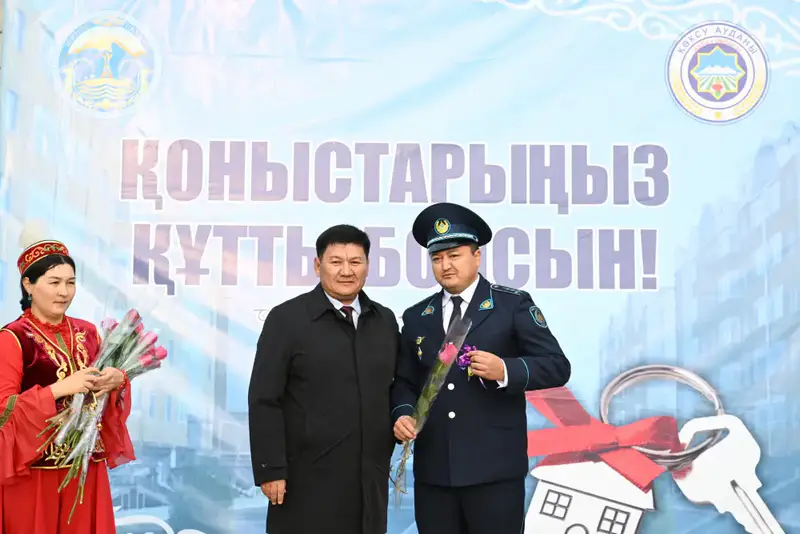 В области Жетісу сдали в эксплуатацию дом для медиков и педагогов (6)