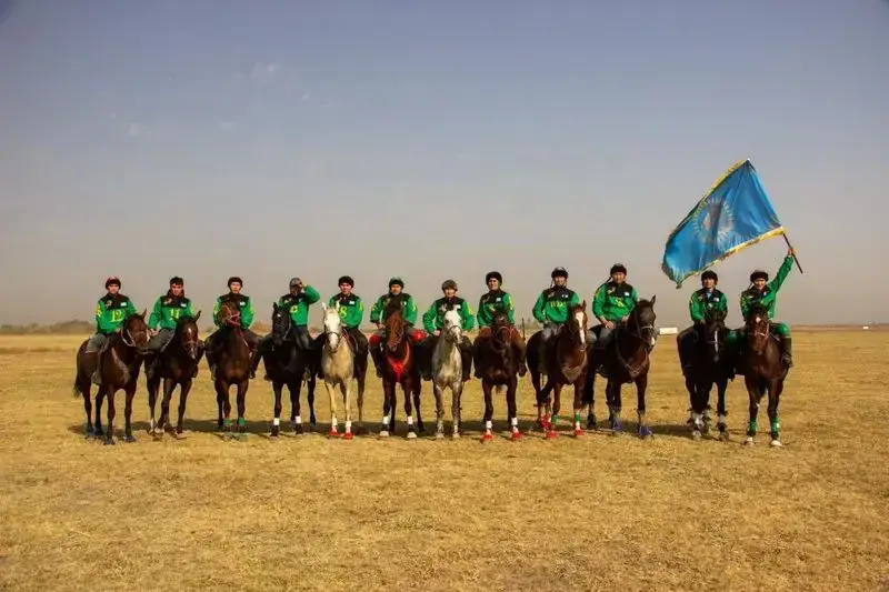 В Шуском районе открылся новый ипподром для проведения игр по кокпару (2)