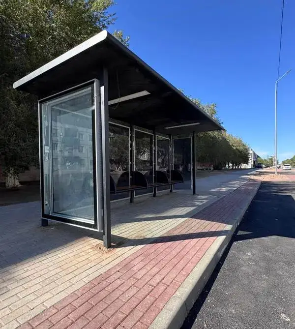 На остановках в Балхаше устанавливают камеры для повышения безопасности (2)