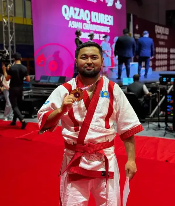 Спортсмен из Бухар-Жырауского района стал чемпионом Азии по қазақ күресі (3)