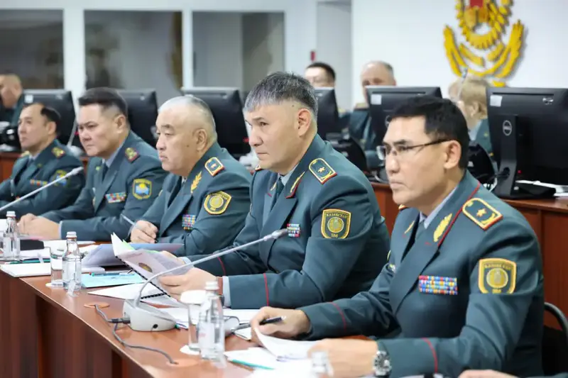 В Национальной гвардии МВД РК состоялось расширенное совещание по итогам 9 месяцев 2025 года (2)
