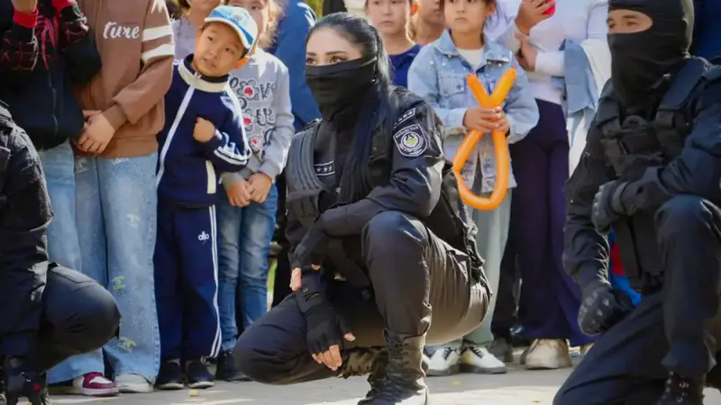 Шымкент: Премьера мультфильма для детей от полиции Астане