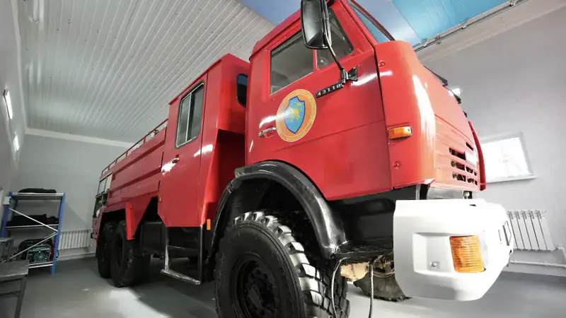 В ЗКО Глава МЧС открыл новый ДПФ «Ауыл құтқарушылары» (7)
