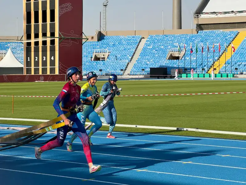 Спасатели МЧС Казахстана в числе сильнейших по итогам второго дня чемпионата мира по пожарно-спасательному спорту (4)