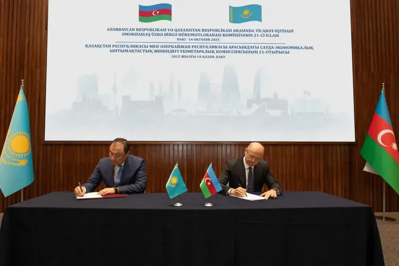 В Баку состоялось 21-е заседание Межправительственной комиссии Казахстана и Азербайджана (3)