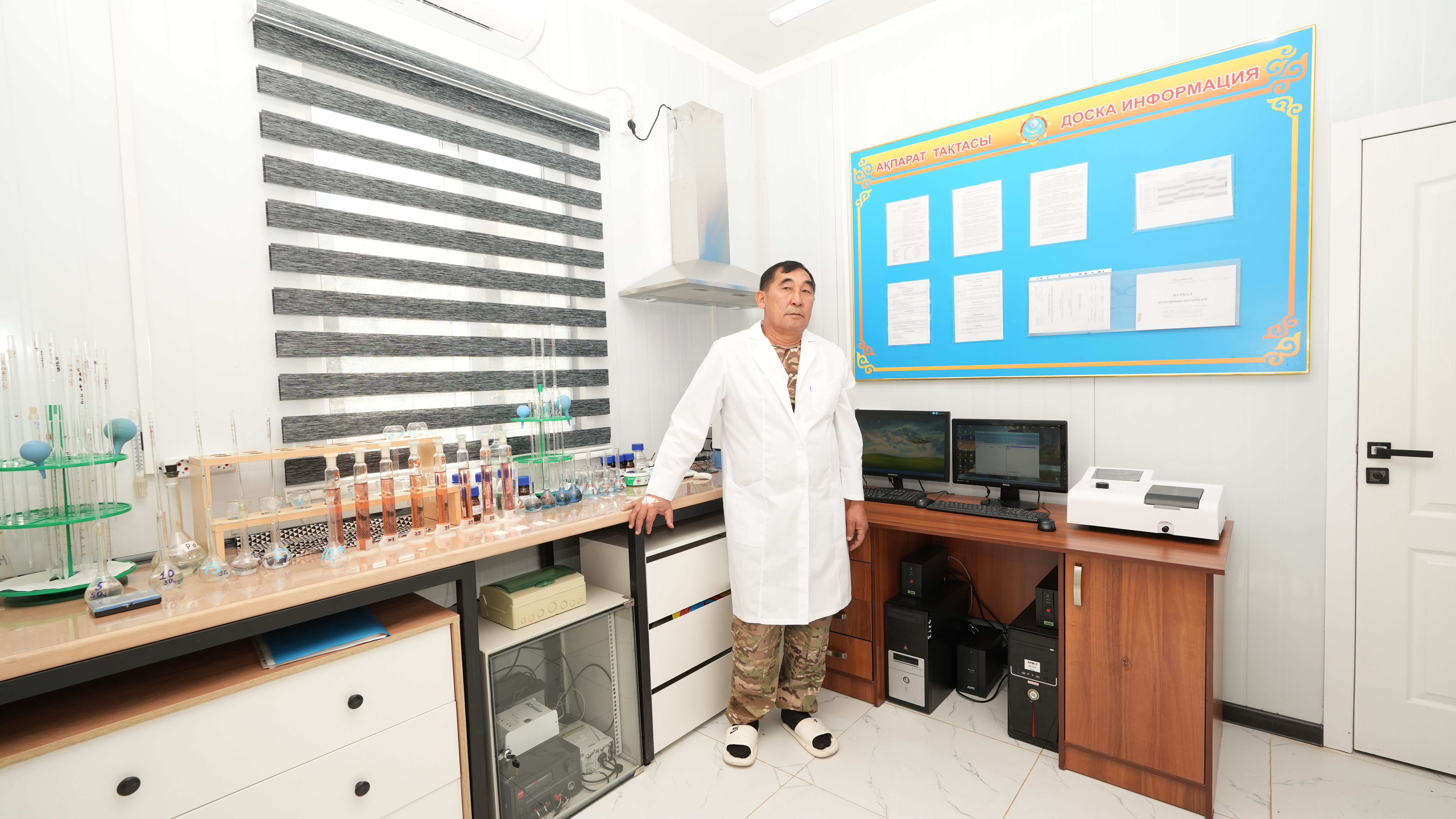 Глава МЧС открыл новое модульное здание сейсмостанции «Известковый» в Алматинской области (7)