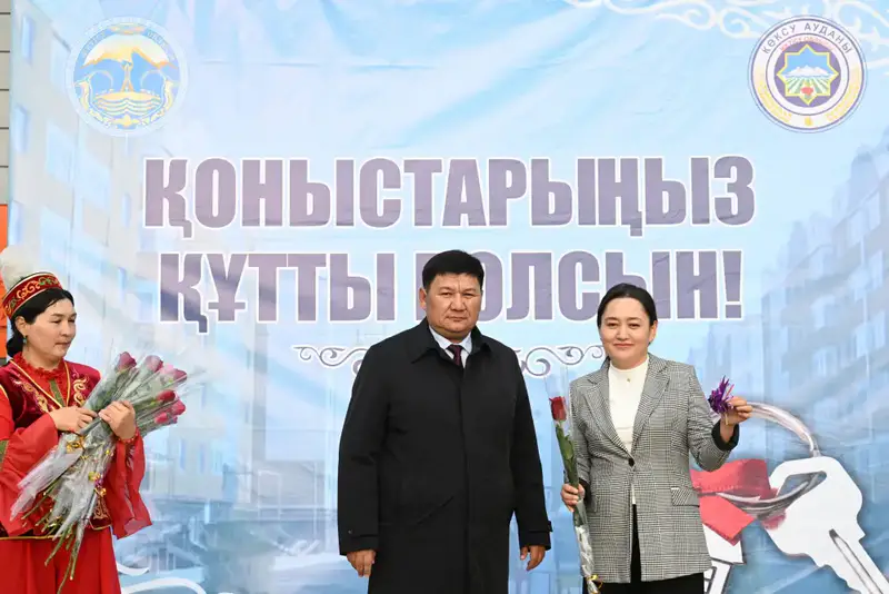 В области Жетісу сдали в эксплуатацию дом для медиков и педагогов (10)