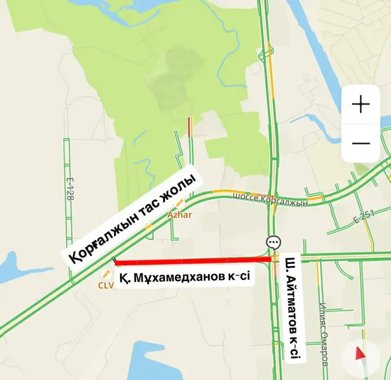 Новые участки дорог открываются в Астане (5)