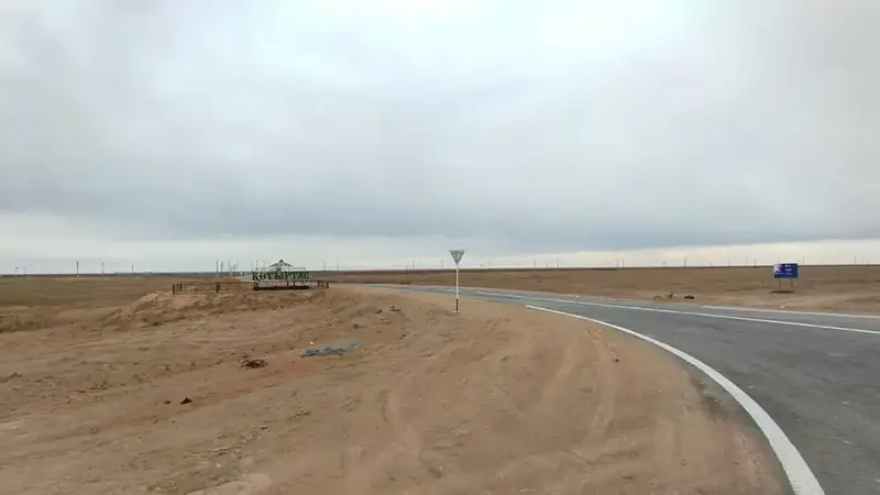 60 километров автодороги республиканского значения вблизи Шалкара введены в эксплуатацию (3)