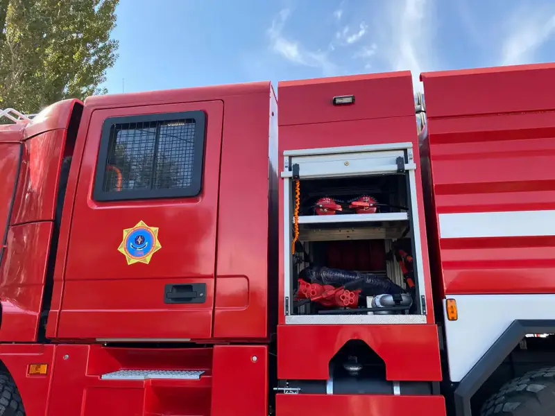 Обновление материально-технической базы службы ЧС в районе Мақаншы Астане