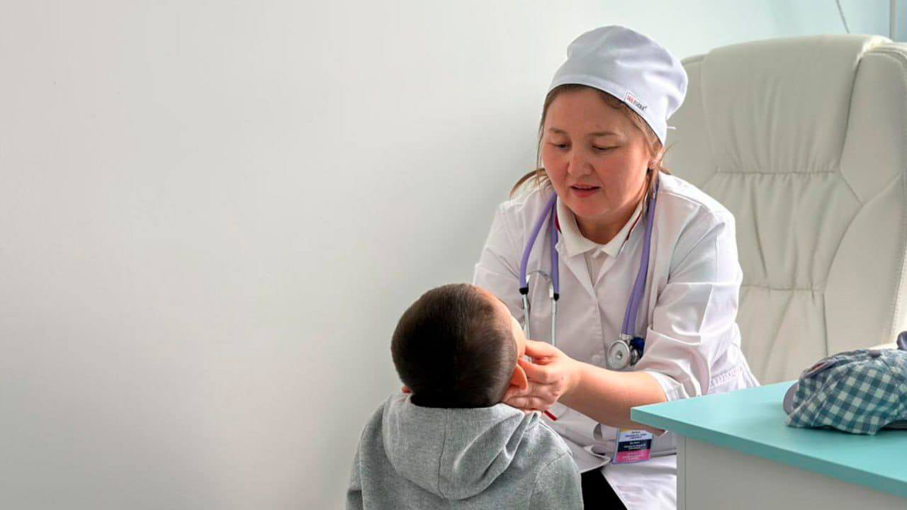 В АКТЮБИНСКОЙ ОБЛАСТИ ПОСТРОЕНА ВРАЧЕБНАЯ АМБУЛАТОРИЯ ЗА СЧЕТ ВОЗВРАЩЕННЫХ АКТИВОВ (3)