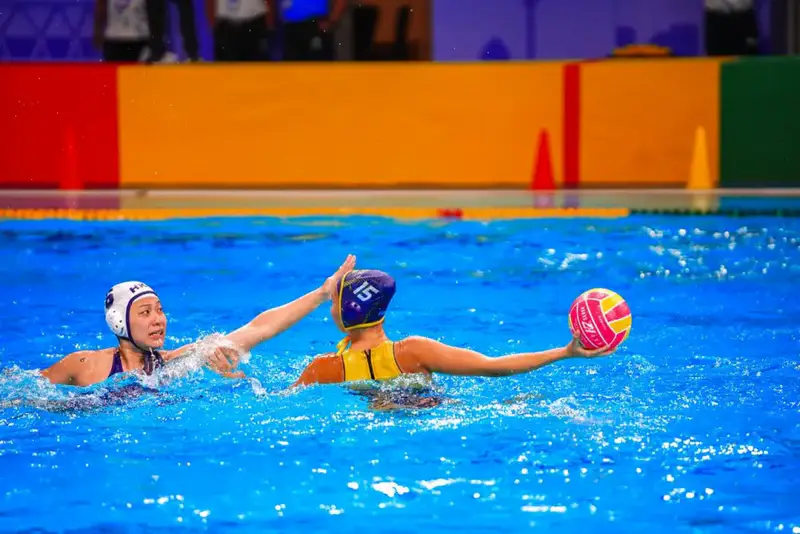 Женская сборная Казахстана по водному поло выиграла «бронзу» чемпионата Азии (2)