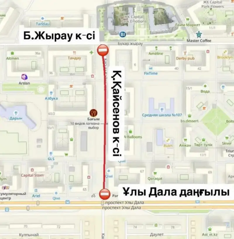 Новые участки дорог открываются в Астане (4)