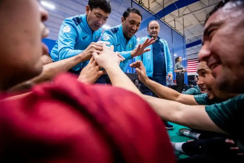 Казахстанская сборная по волейболу сидя завоевала бронзу на Кубке мира в Астане Астане