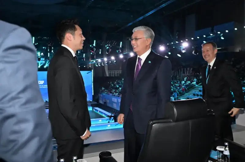 Посещение главы государства открытого Кубка Президента Республики Казахстан по настольному теннису: влияние на развитие спорта и международные связи Астане