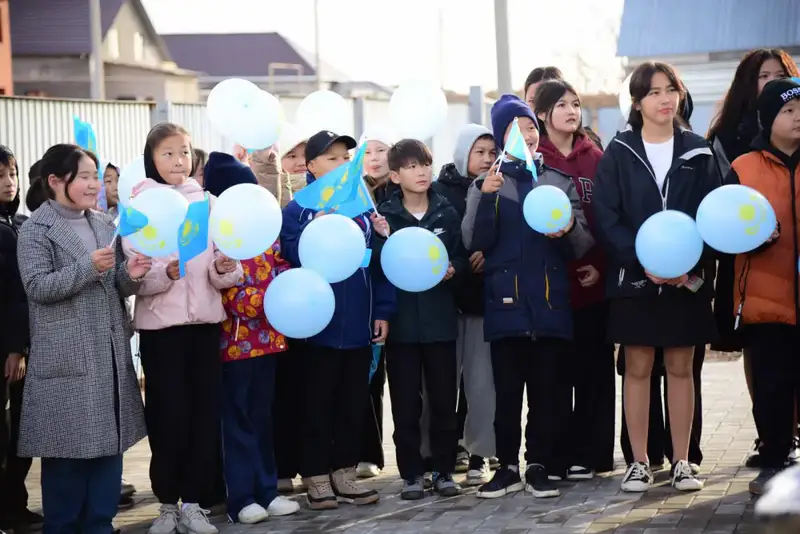 В селе К. Нокина в пригороде Актобе открылся новый спортивный комплекс (8)