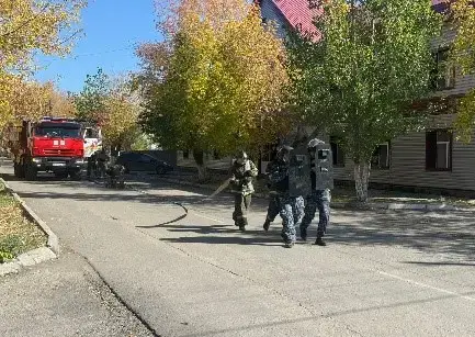 В Сарань прошли антитеррористические учения «Сарань-Антитеррор-2025» (5)