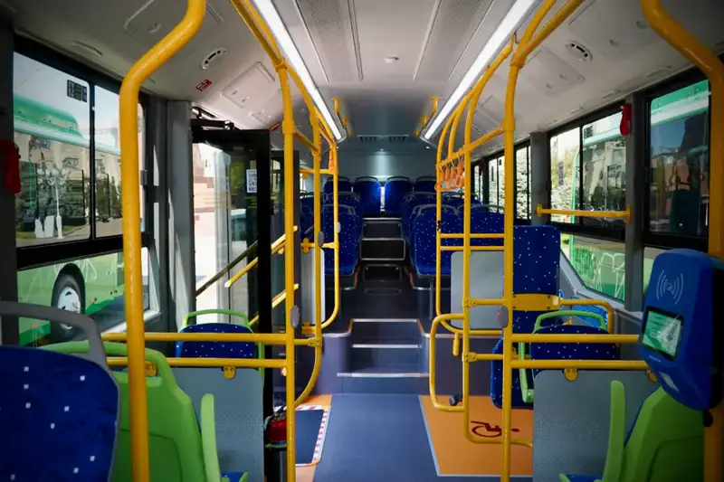 Автопарк Тараза пополнился 24 новыми автобусами (4)