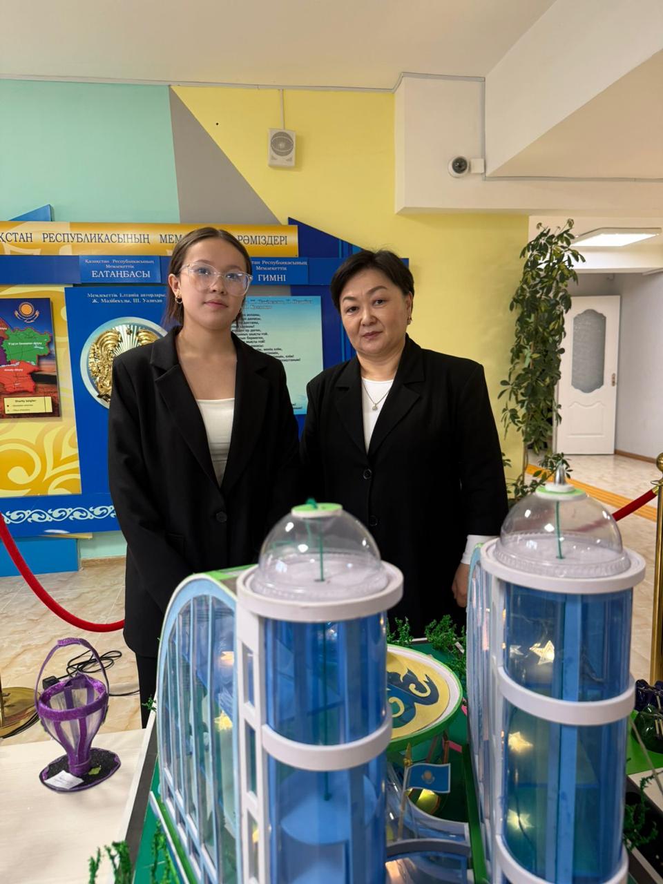 Ученица столичной школы представила инновационный проект экологически безопасной школы будущего