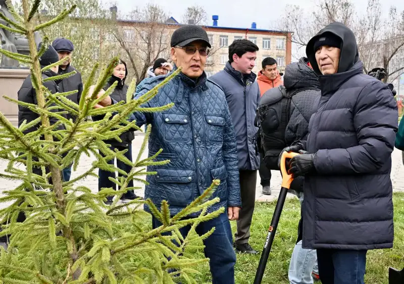 Сегодня в рамках республиканской экологической программы «Таза Қазақстан», инициированной Главой государства, в нашей области прошла масштабная экоакция (7)