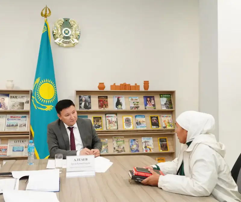 Прием граждан в Туркестане обсуждение образования занятости социальной сферы Астане