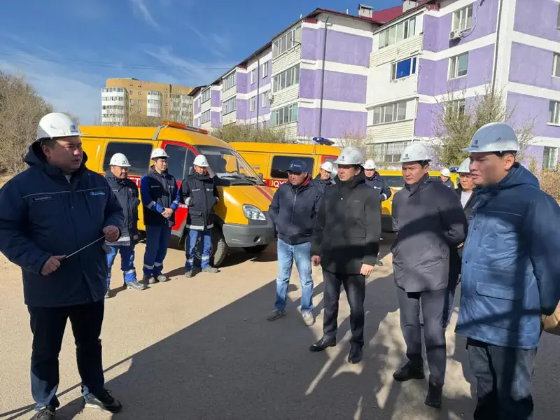 Торжественный запуск газа провели в столичном районе Сарыарка (4)