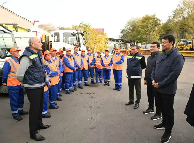 Дархан Сатыбалды проверил готовность коммунальных служб Алматы к зимнему периоду (2)