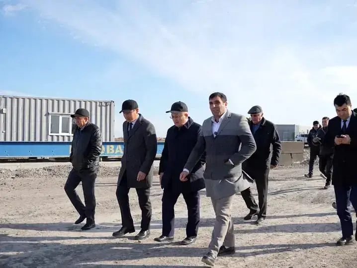 В городе Атбасар открыт новый асфальтовый завод (3)