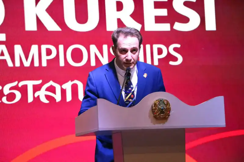 В ТУРКЕСТАНЕ СТАРТОВАЛ ЧЕМПИОНАТ АЗИИ ПО ҚАЗАҚ КҮРЕСІ (5)