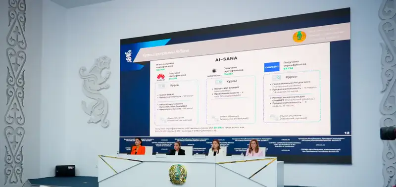 Брифинг: реализация программы «AI-Sana» и подготовка кадров в сфере искусственного интеллекта (2)