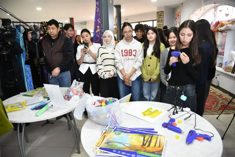 Молодёжь Атырау вдохновилась на защиту природы во время экоакции Астане
