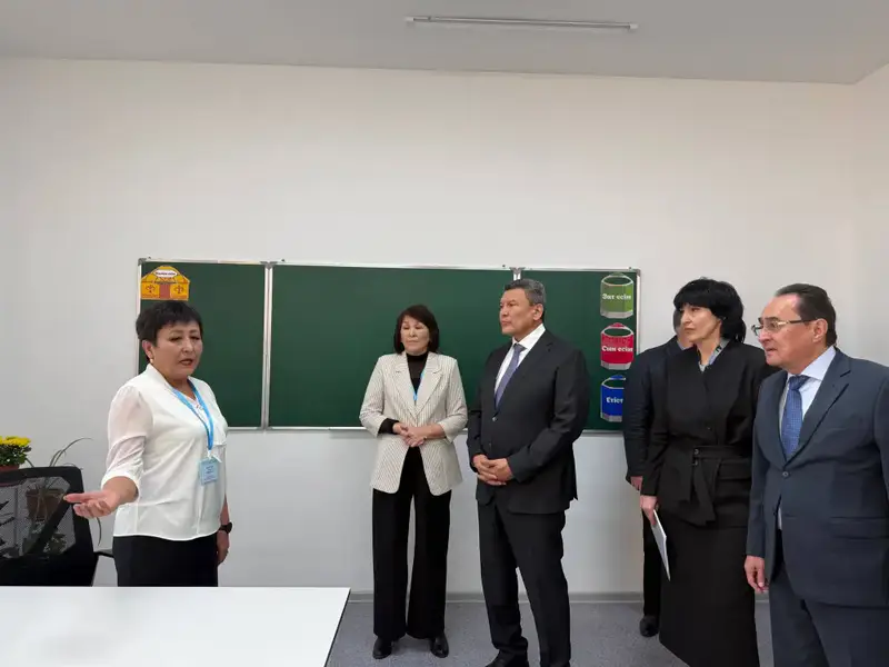 В селе Еңбек Есильского района открылась новая начальная школа на 50 мест (2)