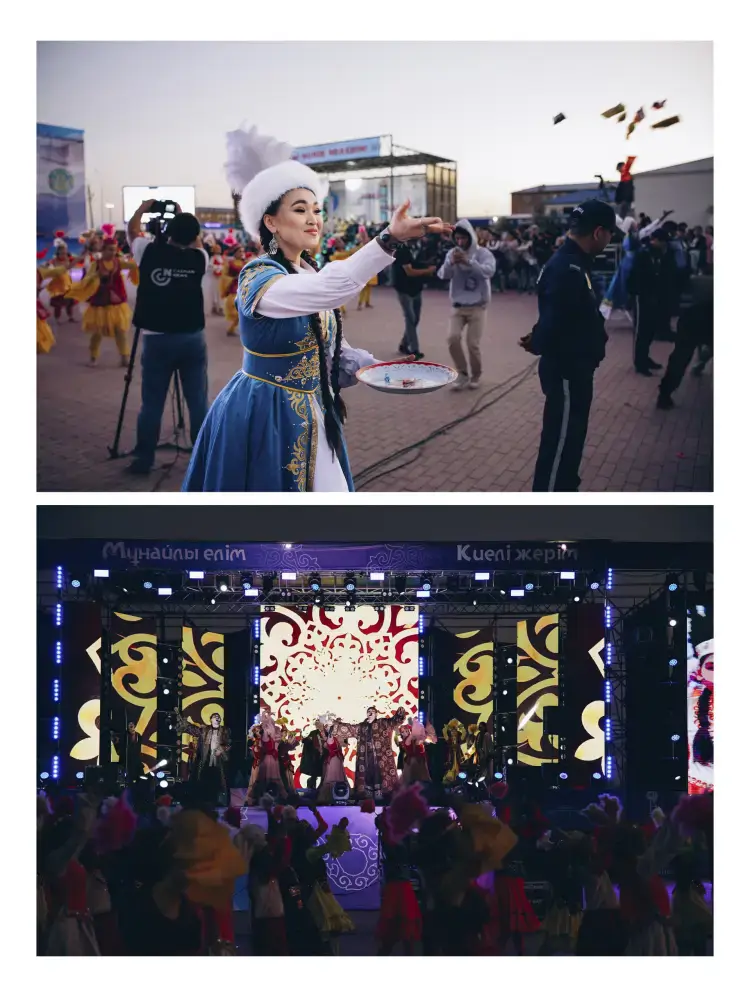 Гала-концерт в Макатском районе: культурное единство и празднование Дня Республики Астане