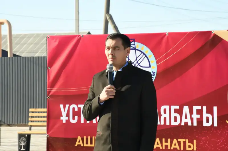 В Исатайском районе открыт новый Парк учителя в знак уважения к педагогам Астане