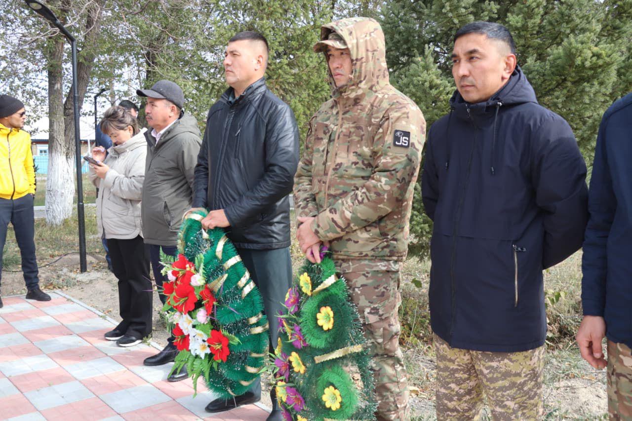 В Кокпектинском районе открыт сквер в честь ветеранов афганской войны (7)