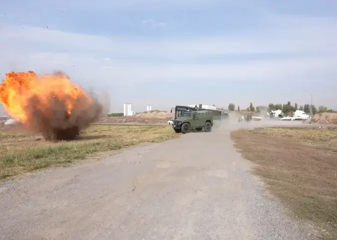 Алматы халықаралық әуежайында терроризмге қарсы оқу-жаттығу өтті Астане