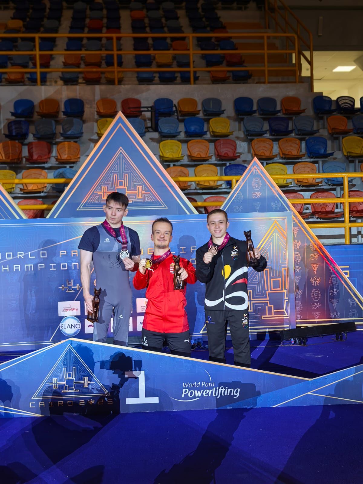 Спортсмены из Астаны завоевали медали на чемпионате мира по пара пауэрлифтингу в Каире