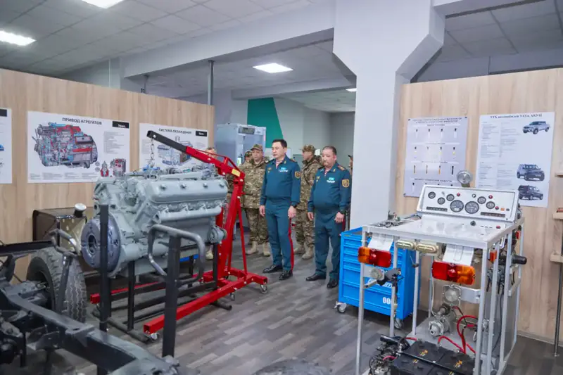 Главнокомандующий Национальной гвардией проверил воинские части в городе Усть-Каменогорск (5)