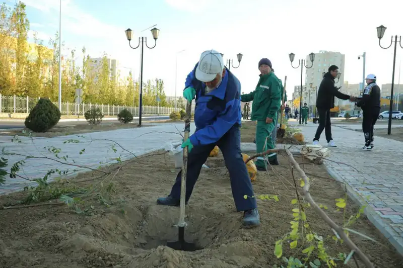 В Мангистауской области в экологическом субботнике приняли участие более 10 тысяч жителей (4)